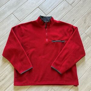 Vintage Old Navy 1/4 Zip Fleece Sweatshirt Y2K Men’s XL Pullover Jacket